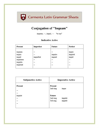 carmenta latin tutors resource image conjugation-inquam thumbnail